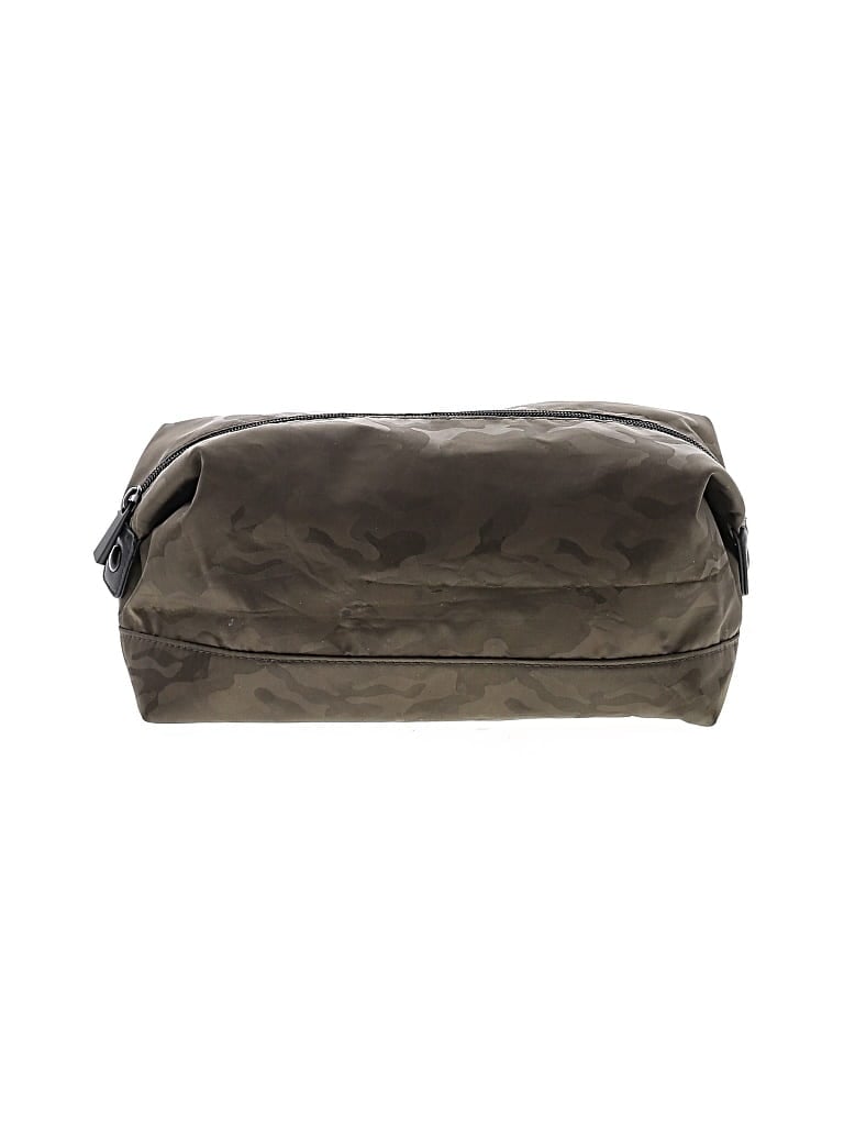 Pre-owned Express Makeup Bag In Green