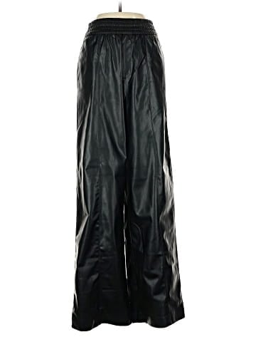 Zara Faux Leather Pants (view 1)