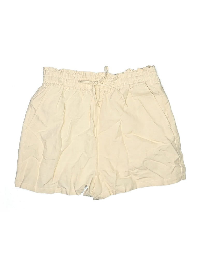 Pre-owned Blanknyc Blank Nyc Khaki Shorts In White