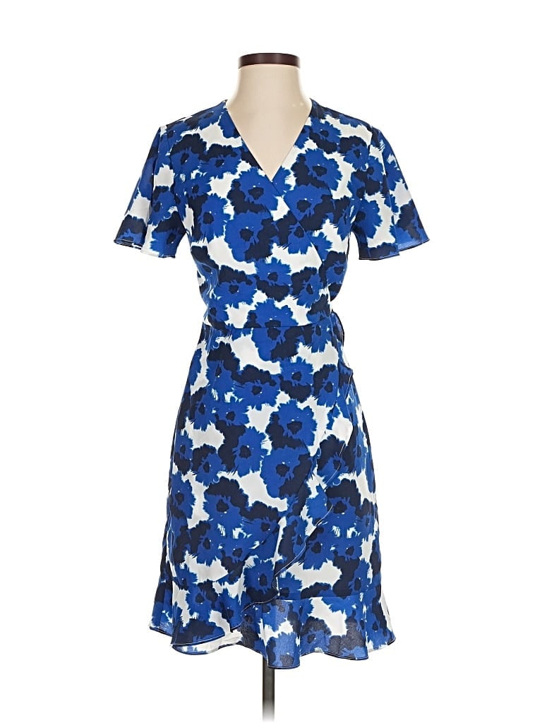 Pre-owned Banana Republic Factory Store Casual Dress In Blue