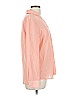 Talbots Color Block Orange Long Sleeve Blouse Size L - photo 4