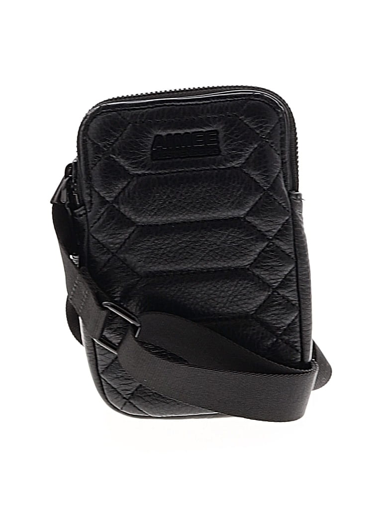 Pre-owned Aimee Kestenberg Crossbody Bag In Black