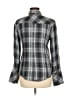 William Rast Plaid Gray Long Sleeve Button-Down Shirt Size M - photo 2