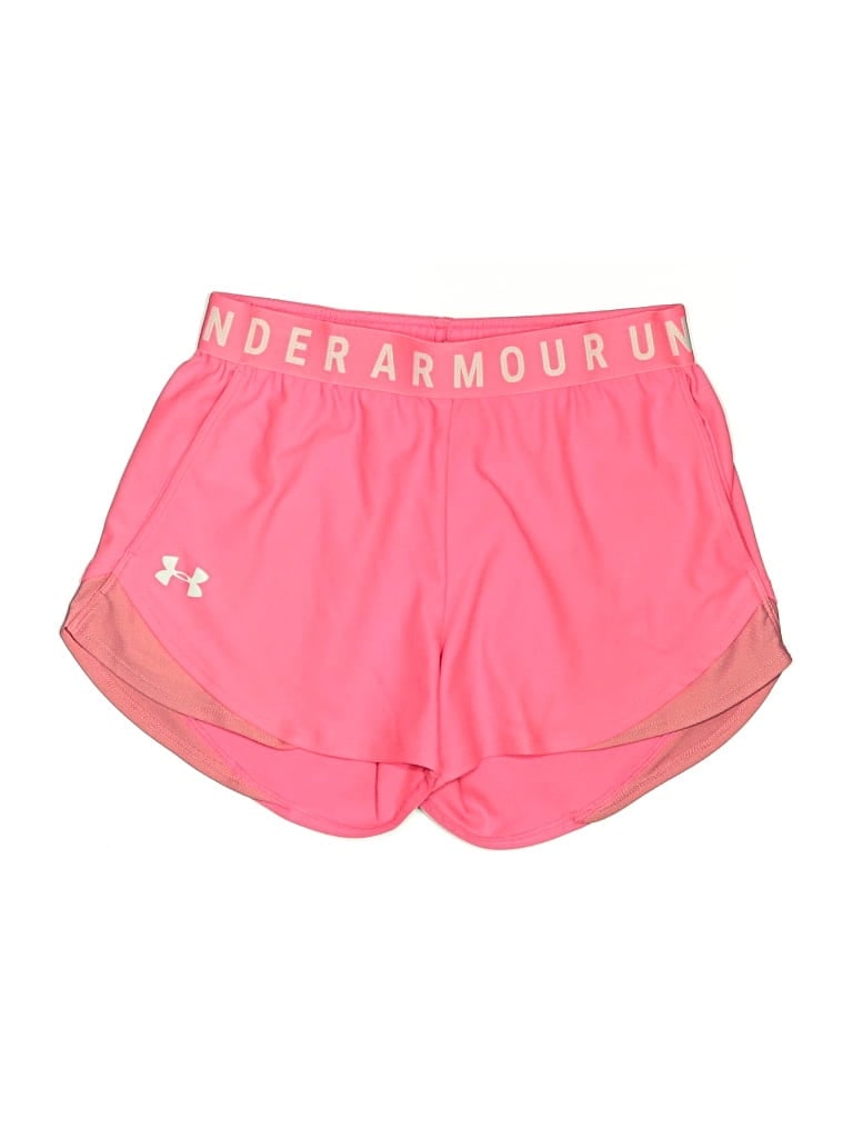Pre-owned Under Armour Athletic Shorts In Pink