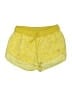 The North Face 100% Nylon Paisley Yellow Shorts Size XS - photo 1