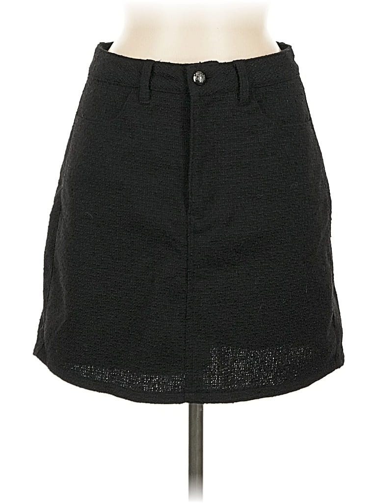 Pre-owned Scoop Casual Skirt In Black