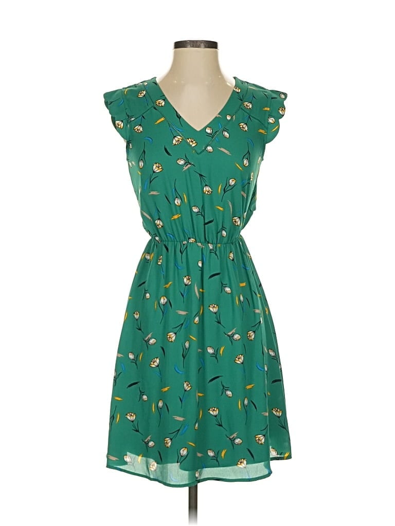 Pre-owned 41hawthorn Casual Dress In Green