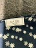 Sage the Label 100% Polyester Black 3/4 Sleeve Blouse Size XS - photo 6