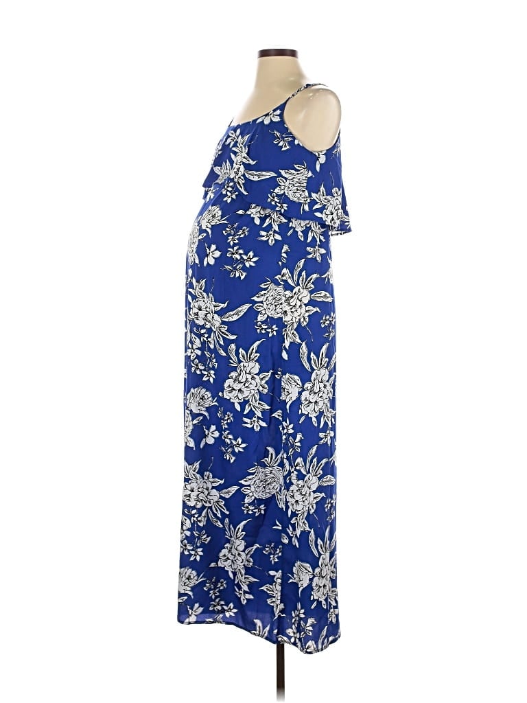 Pre-owned Motherhood Casual Dress In Blue