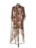Daniel Rainn 100% Polyester Brown Kimono Size XS - Sm - photo 2