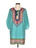 NLW Teal 3/4 Sleeve Blouse Size L - photo 1
