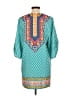 NLW Teal 3/4 Sleeve Blouse Size L - photo 2