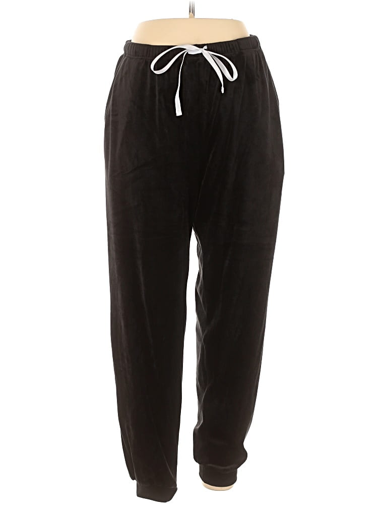 Pre-owned Ekouaer Casual Pants In Black