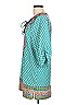 NLW Teal 3/4 Sleeve Blouse Size L - photo 5