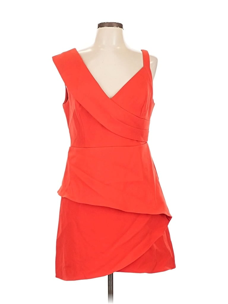 Pre-owned Bcbgmaxazria Cocktail Dress In Red