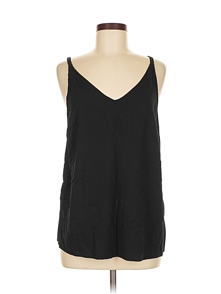 Pre-owned Torrid Tank Top Black Halter Neckline Tops