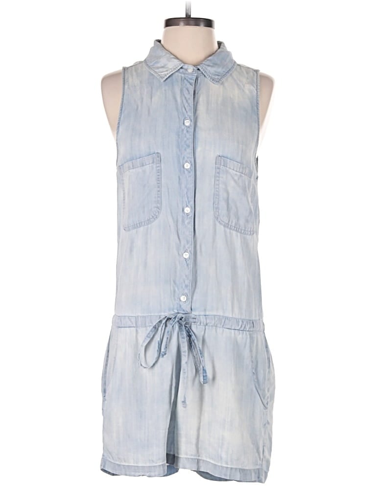 Pre-owned Rails Romper In Blue