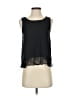 Zara Basic 100% Polyester Black Sleeveless Blouse Size XS - photo 1