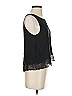 Zara Basic 100% Polyester Black Sleeveless Blouse Size XS - photo 4