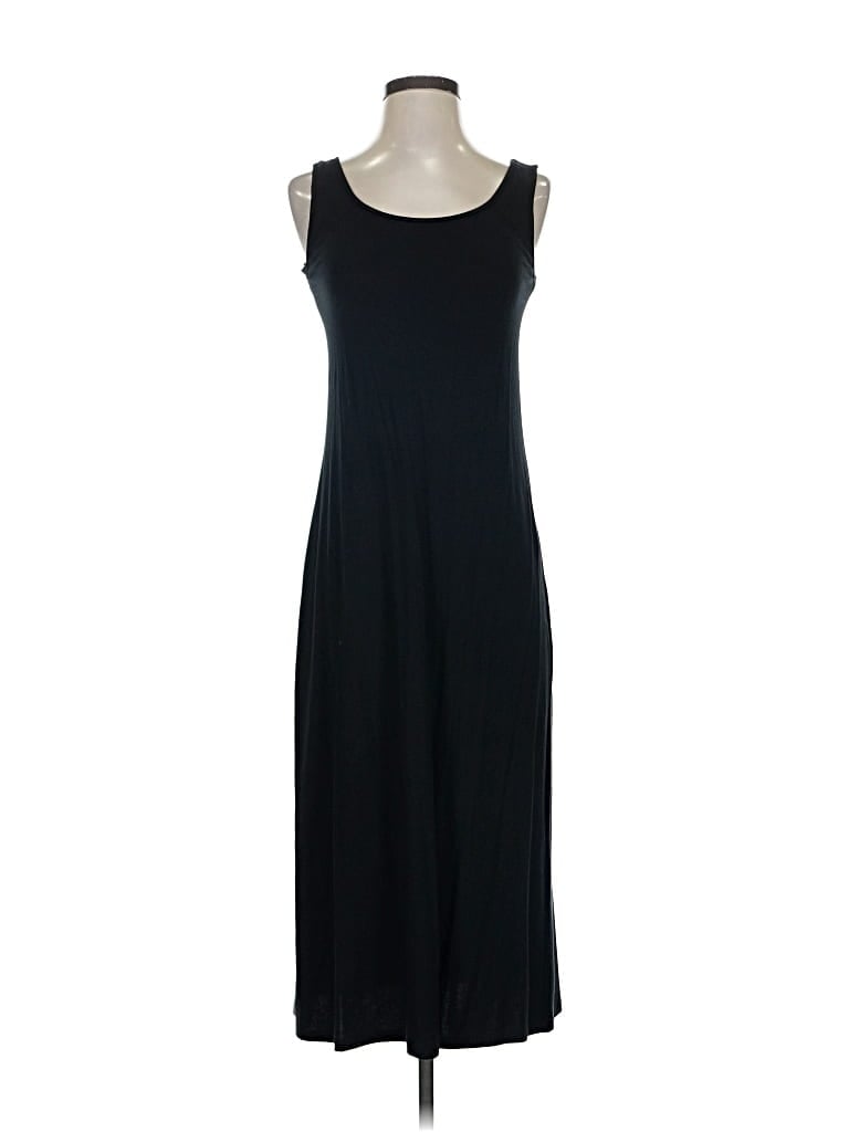 Pre-owned Uniqlo Casual Dress In Black