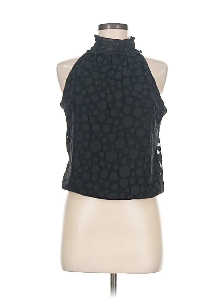 Pre-owned The Limited Sleeveless Blouse In Black