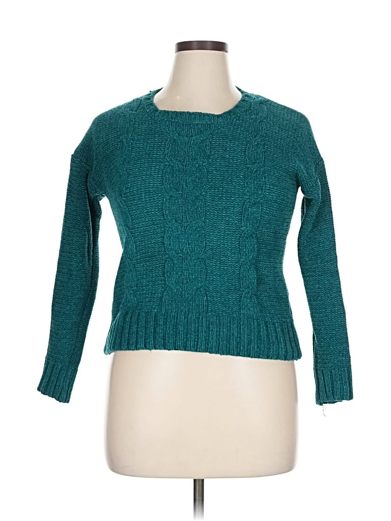 Pre-owned Pink Republic Pullover Sweater In Blue