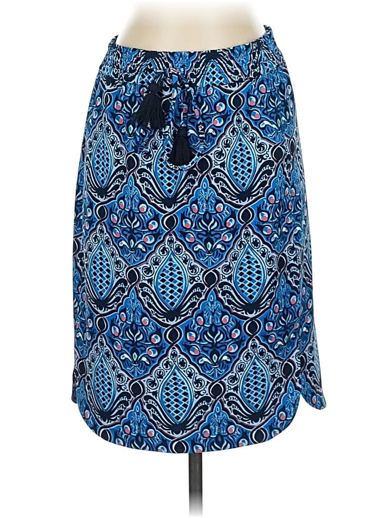 Pre-owned Ann Taylor Loft Casual Skirt In Blue