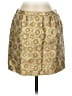 J.Crew Paisley Gold Casual Skirt Size 00 - photo 1