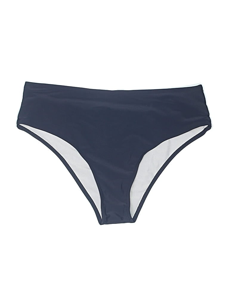 Pre-owned Unbranded Swimsuit Bottoms In Blue