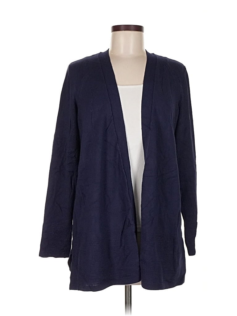 Click to view more detailed imagery on our partner's website Pre-owned Charter Club Cardigan Sweater In Blue