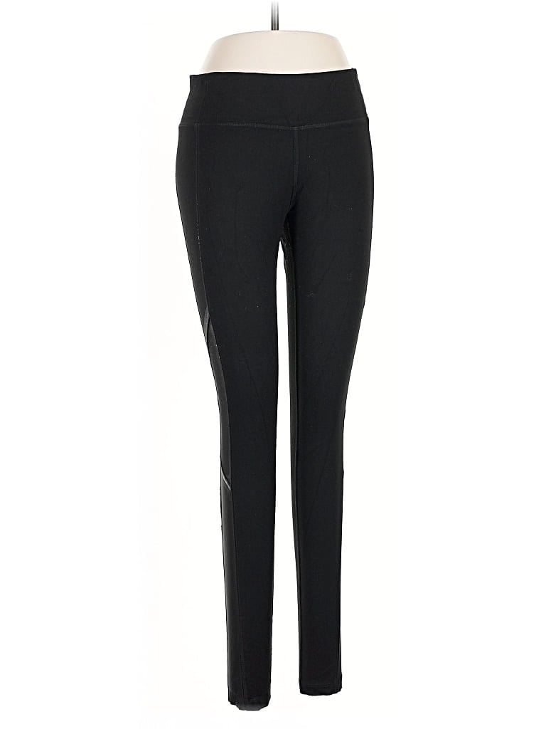 Pre-owned Victoria's Secret Pink Active Pants In Black