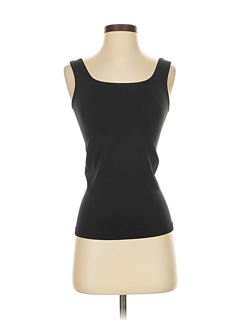 Click to view more detailed imagery on our partner's website Pre-owned Talbots Tank Top Black Strapless Neckline Tops
