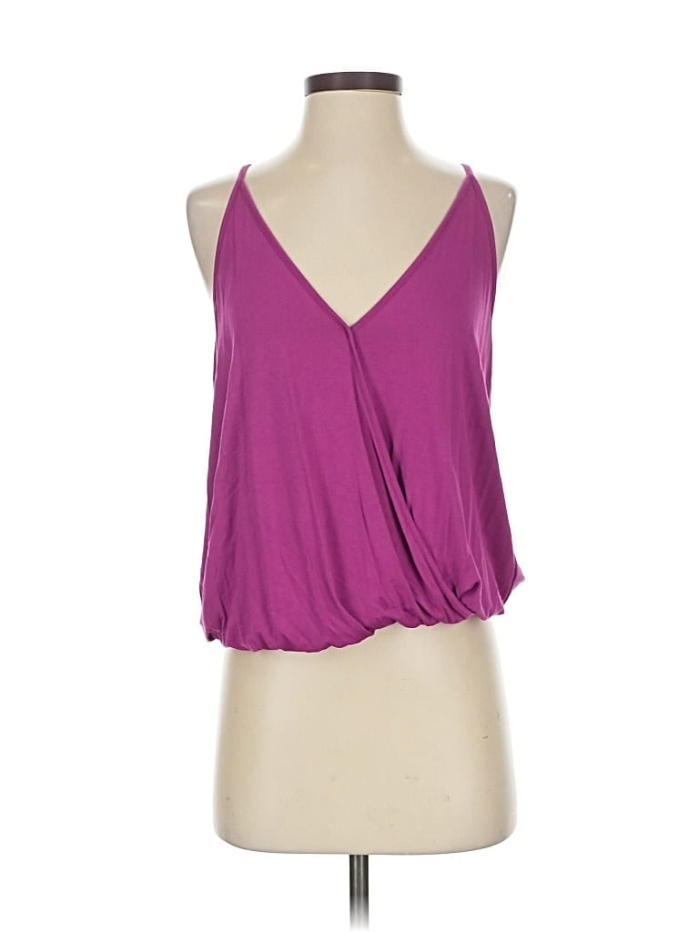 Pre-owned Banana Republic Factory Store Sleeveless Blouse In Purple