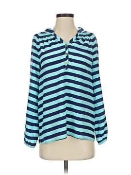 Lilly Pulitzer Long Sleeve Silk Top