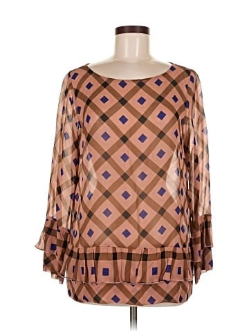 Ottod'Ame 3/4 Sleeve Blouse (view 1)