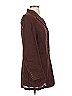 DKNY 100% Linen Brown Coat Size 2 - photo 4