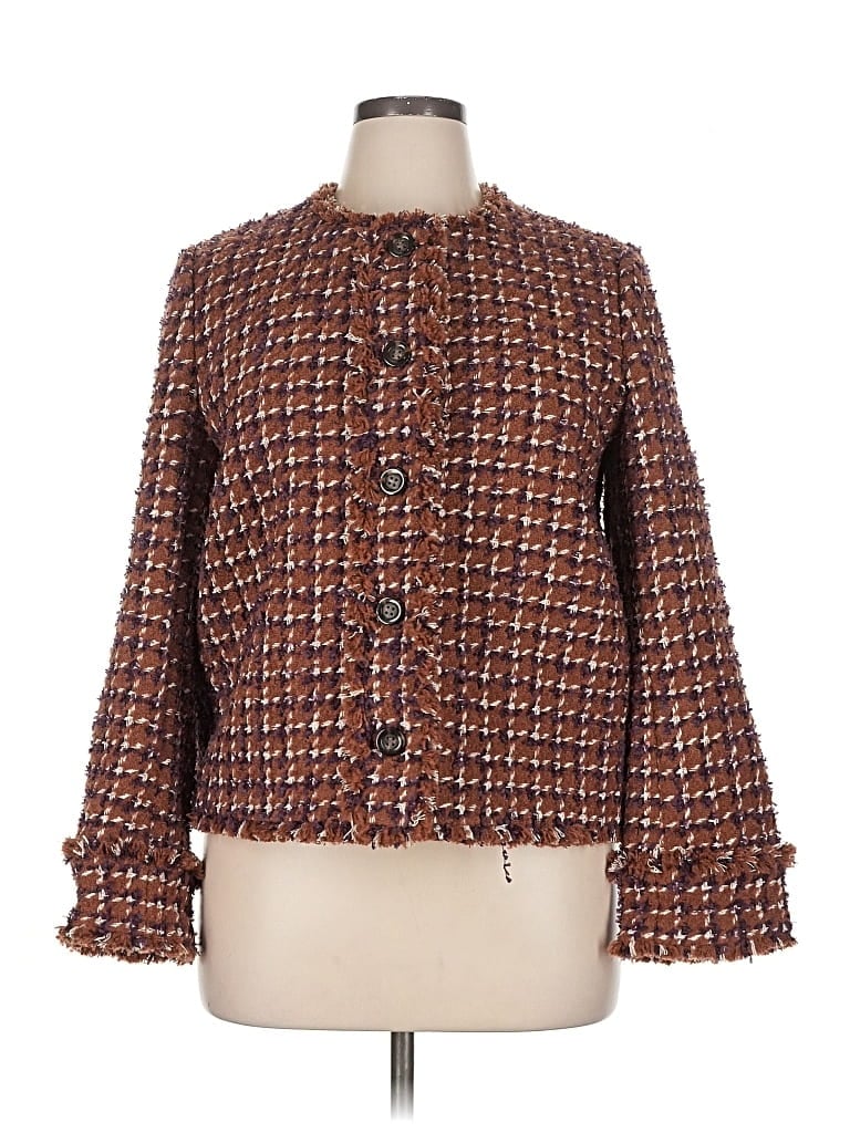 Click to view more detailed imagery on our partner's website Pre-owned Ann Taylor Jacket In Brown