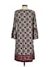 Max Edition Paisley Gray Casual Dress Size S - photo 2