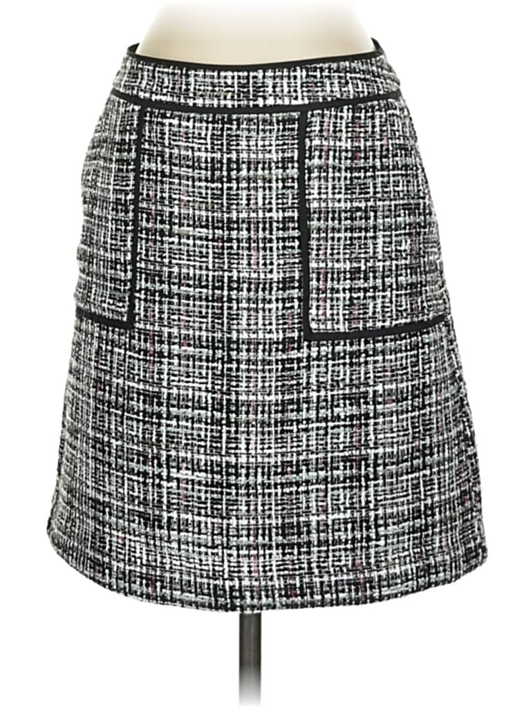 Pre-owned Ann Taylor Loft Outlet Casual Skirt In Gray