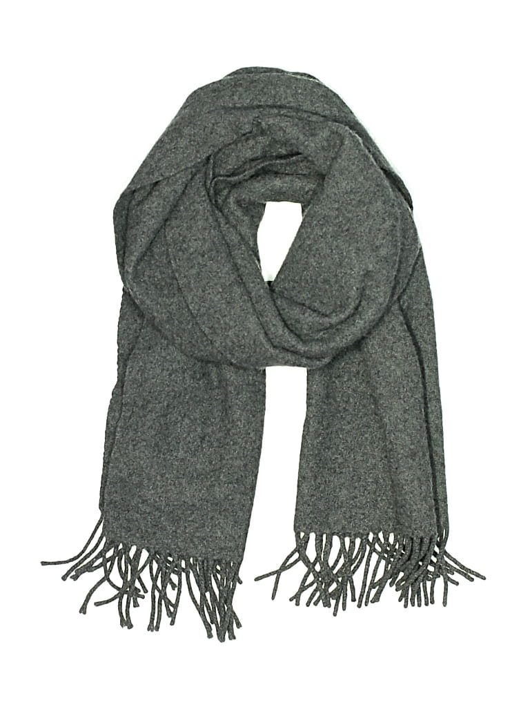Pre-owned Unbranded Scarf In Gray