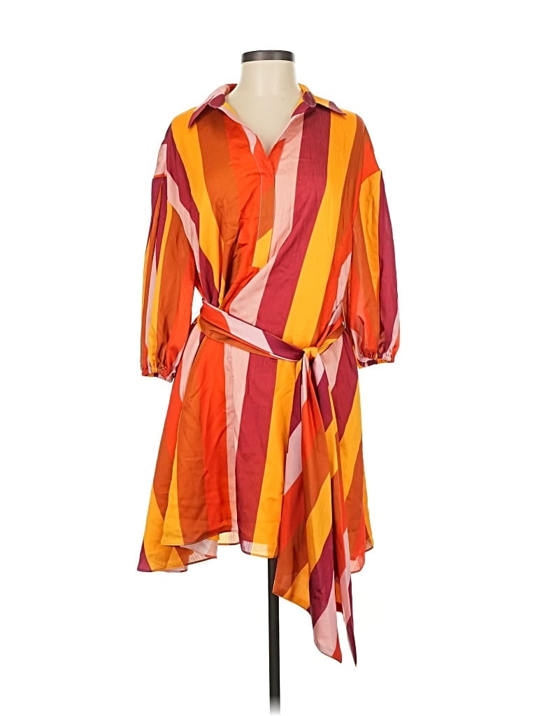 Pre-owned Sachin & Babi Casual Dress In Orange