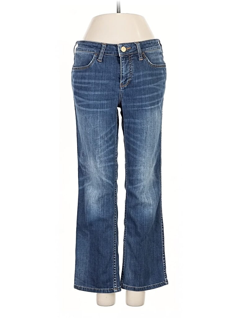 Pre-owned Pilcro And The Letterpress Jeans In Blue