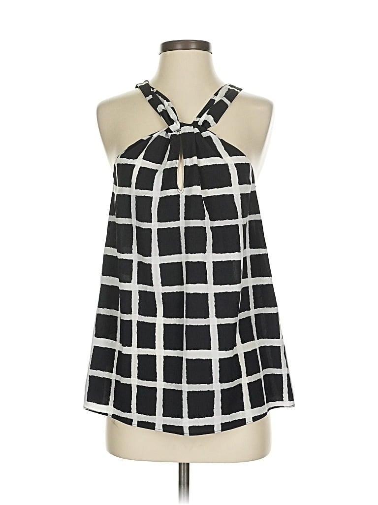 Pre-owned Banana Republic Factory Store Sleeveless Blouse In Black