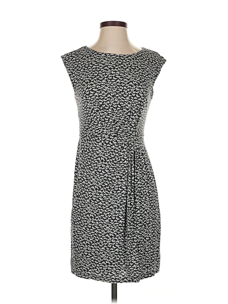 Pre-owned Ann Taylor Loft Casual Dress In Gray