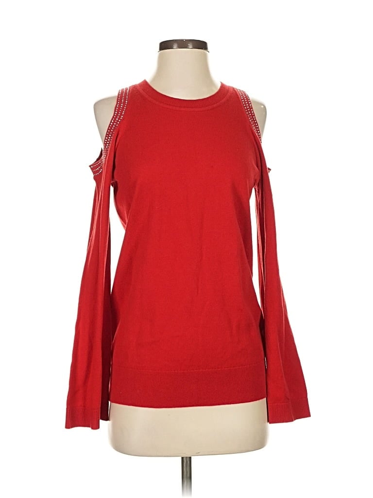 Click to view more detailed imagery on our partner's website Pre-owned Michael Michael Kors Pullover Sweater In Red