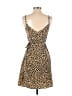 Sanctuary Animal Print Tan Cocktail Dress Size S - photo 2