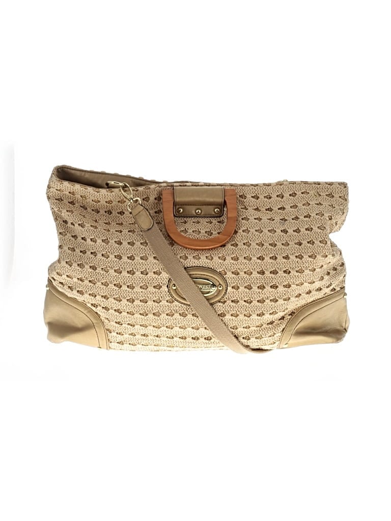 Pre-owned Nine West Satchel In Brown