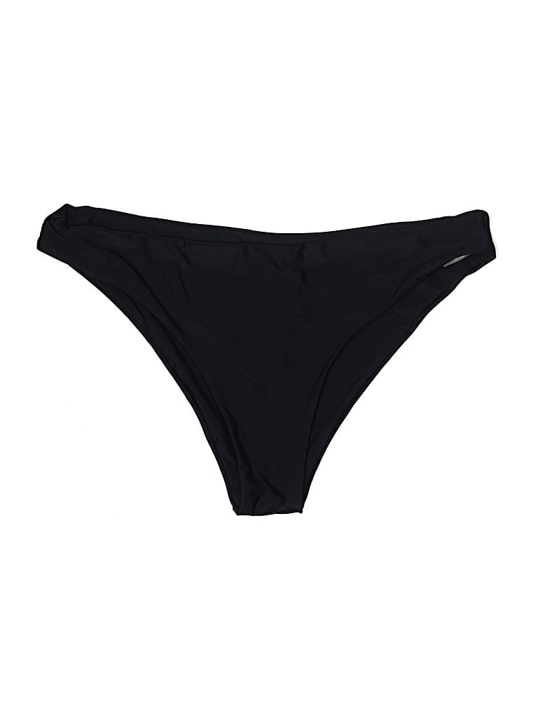 Pre-owned Zaful Swimsuit Bottoms In Black