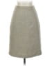 Tocca 100% Acetate Chevron-herringbone Gray Formal Skirt Size 4 - photo 1
