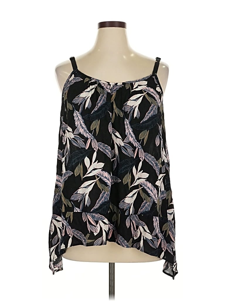 Pre-owned Torrid Sleeveless Blouse In Black